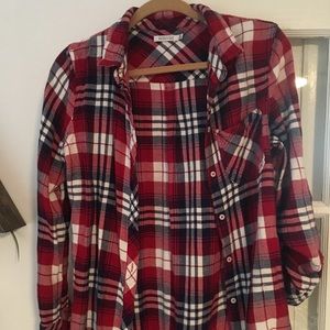 Kenneth Cole red flannel